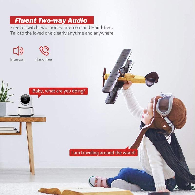 1080P Wireless Ip Camera With Motion Detection & Night Vision-1915196614486659081