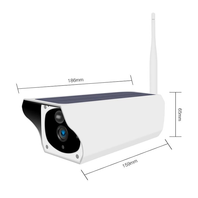 2Mp Solar Wifi Camera - Waterproof Night Vision Motion Detection Voice Intercom-1915197919082975233