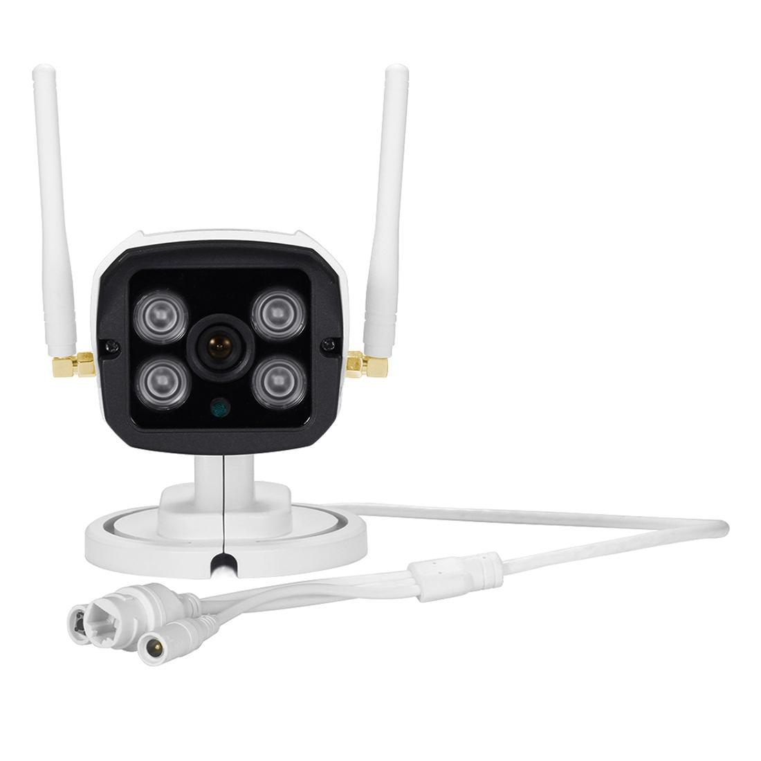 Hd Wifi Ip Bullet Camera With Motion Detection Audio Alarm &amp; Tf Card Support - 1 / 4 Inch H.264 1.0 Megapixel-1915197721204101121