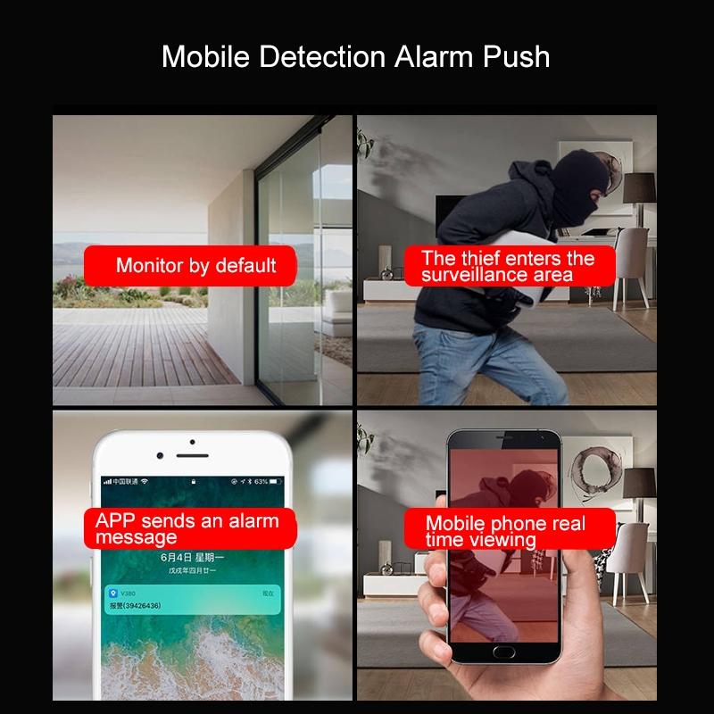 Smart Wifi Camera With Night Vision - 1080P Remote Control-1915197008717680644
