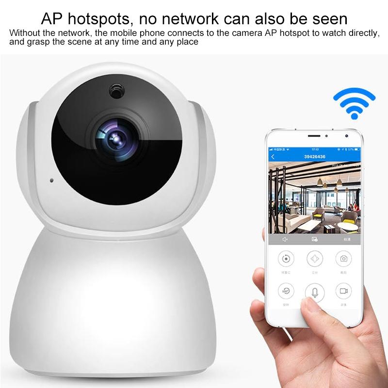 Smart Wifi Camera With Night Vision - 1080P Remote Control-1915197008717680649