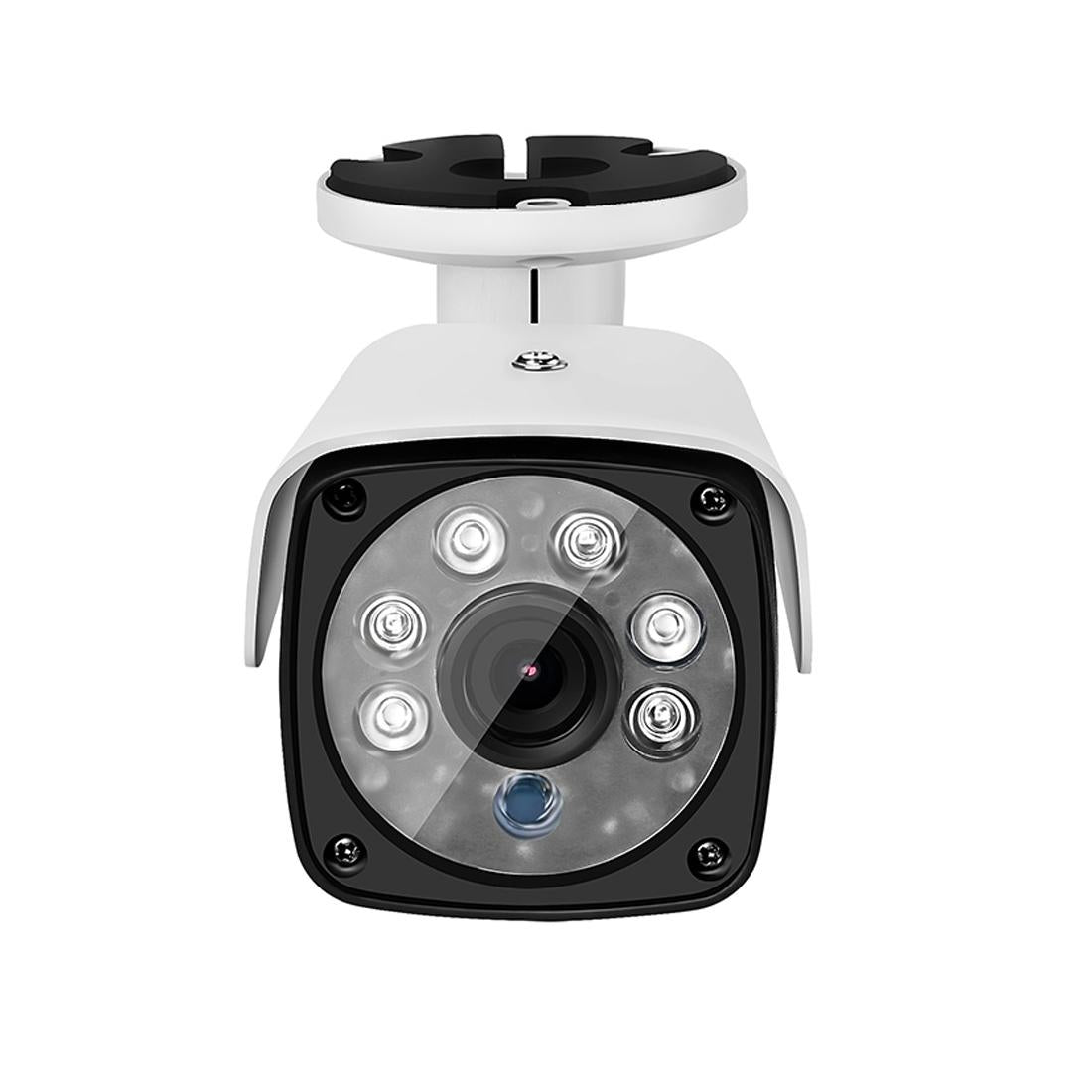 1500Tvl Cctv Dvr Surveillance System With 6 Led Array Bullet Camera - 3.6Mm Lens Ip66 Weatherproof Night Vision Support - White-1915196637450473477