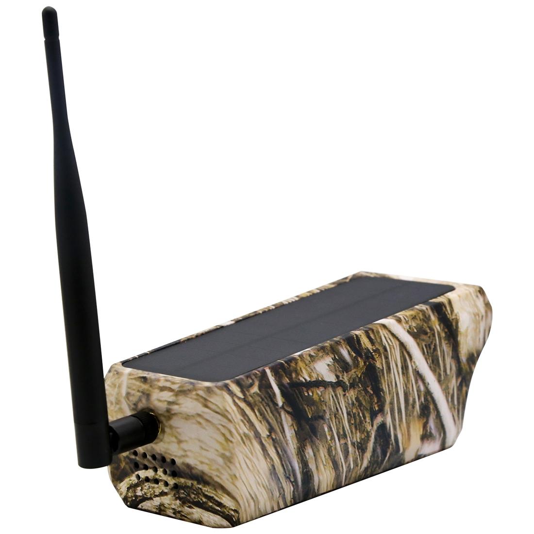 1080P Hd Solar Wifi Camera With Motion Detection & Night Vision - Maple Leaf Pattern-1915197004137500677