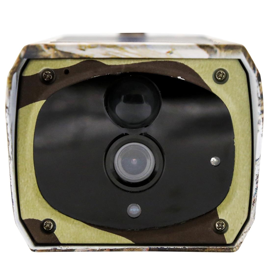 1080P Hd Solar Wifi Camera With Motion Detection & Night Vision - Maple Leaf Pattern-1915197004141694976