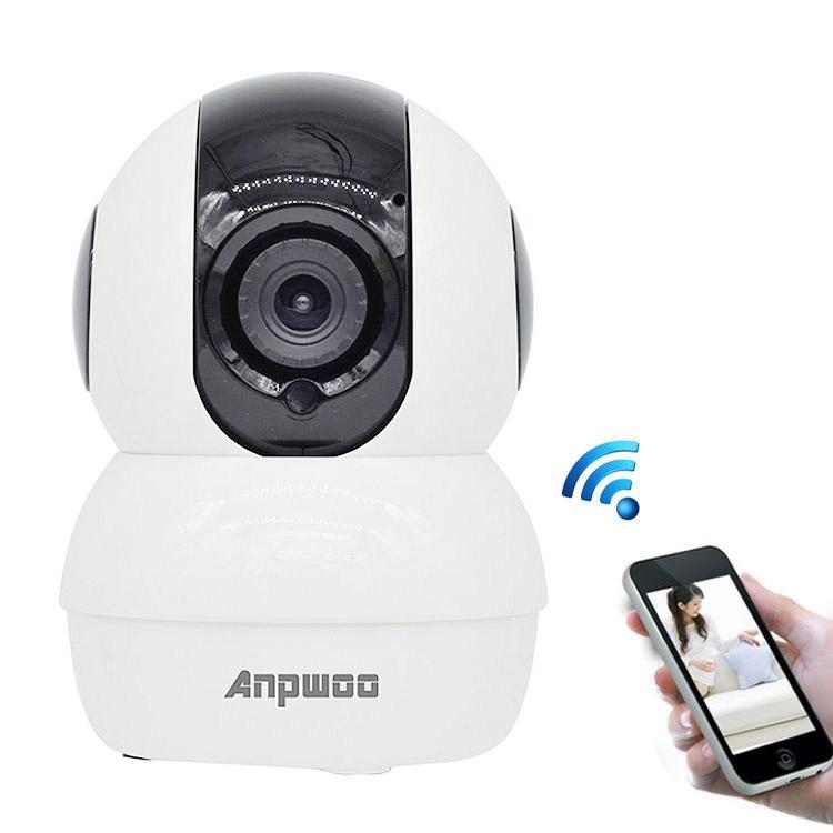 Wireless Ip Camera With Motion Detection &amp; Night Vision - 720P Hd 32Gb Sd Card White-1915196619758899201