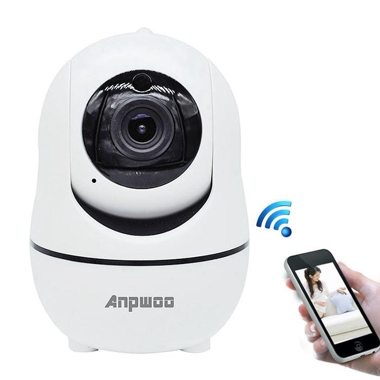 Wireless Ip Camera With Motion Detection &amp; Night Vision - 720P Hd 32Gb Sd Card White-1915196622988513281
