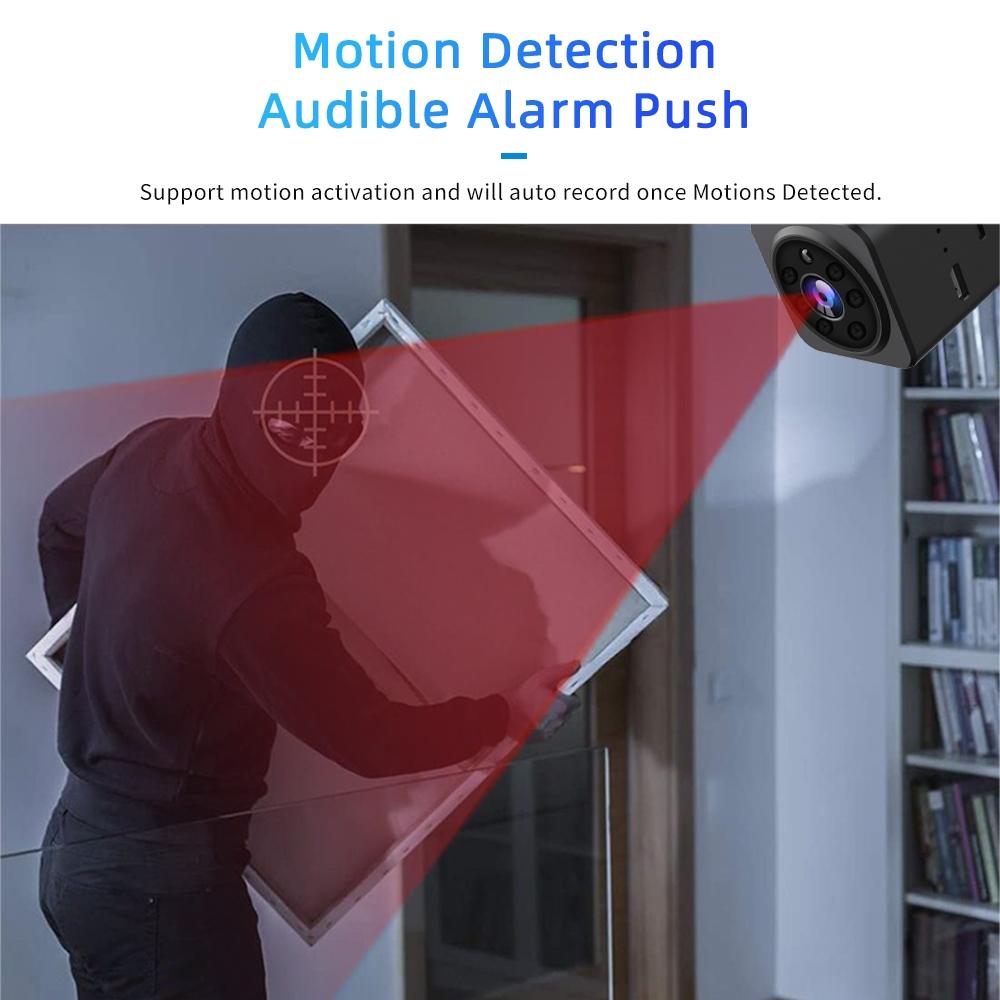 Wireless 1080P Smart Camera With Two-Way Voice Intercom - Black-1915196789670154245