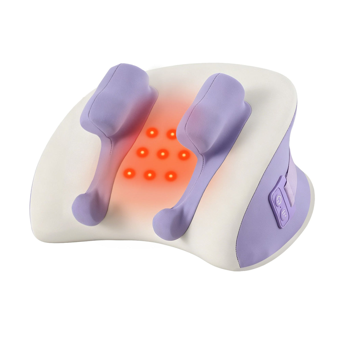 Livemor Neck &amp; Shoulder Massage Pillow with Heat, Cordless 4D Kneading Massager for Home &amp; Office