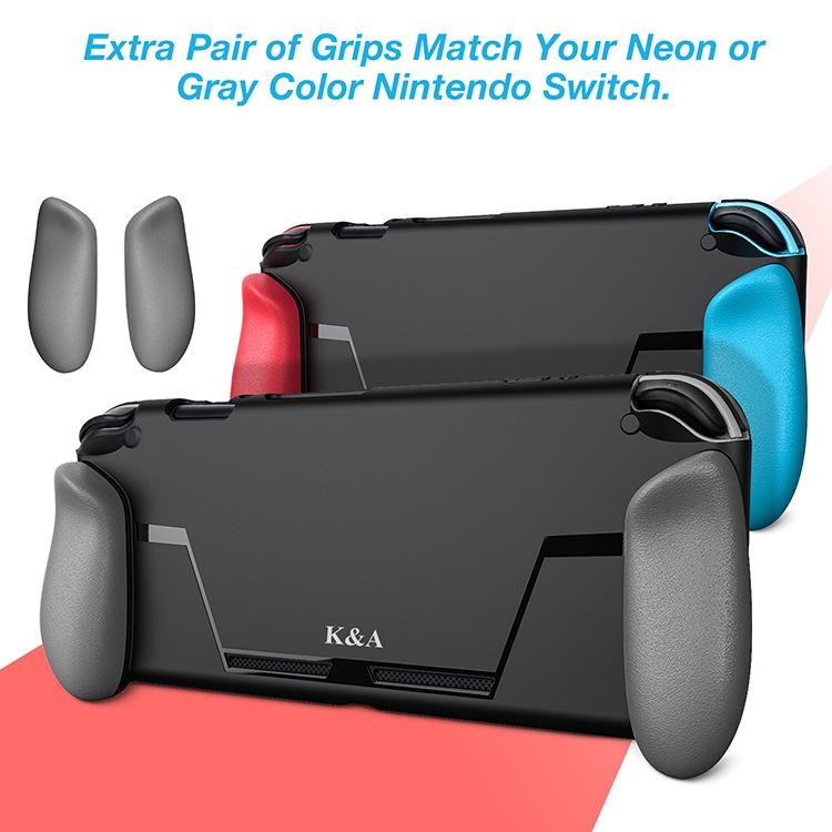 Nintendo Switch Tpu Grip With Game Card Slot - Anti Shock-1915197936795521033