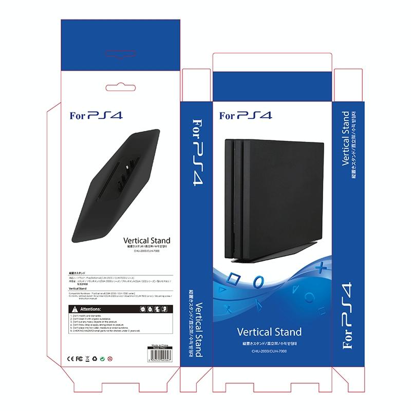 Versatile Game Machine Stand For Ps4 Slim / Pro - 2 In 1 Design-1915197654019739650