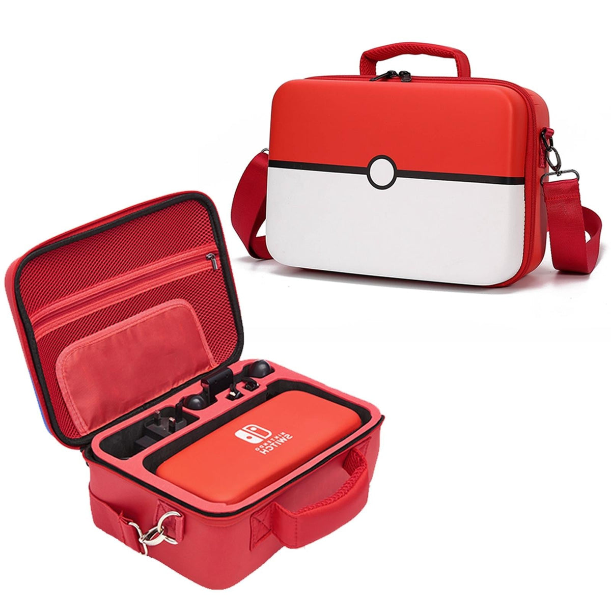 Compact Switch Shoulder Bag With Game Host Storage-1915197237189808135