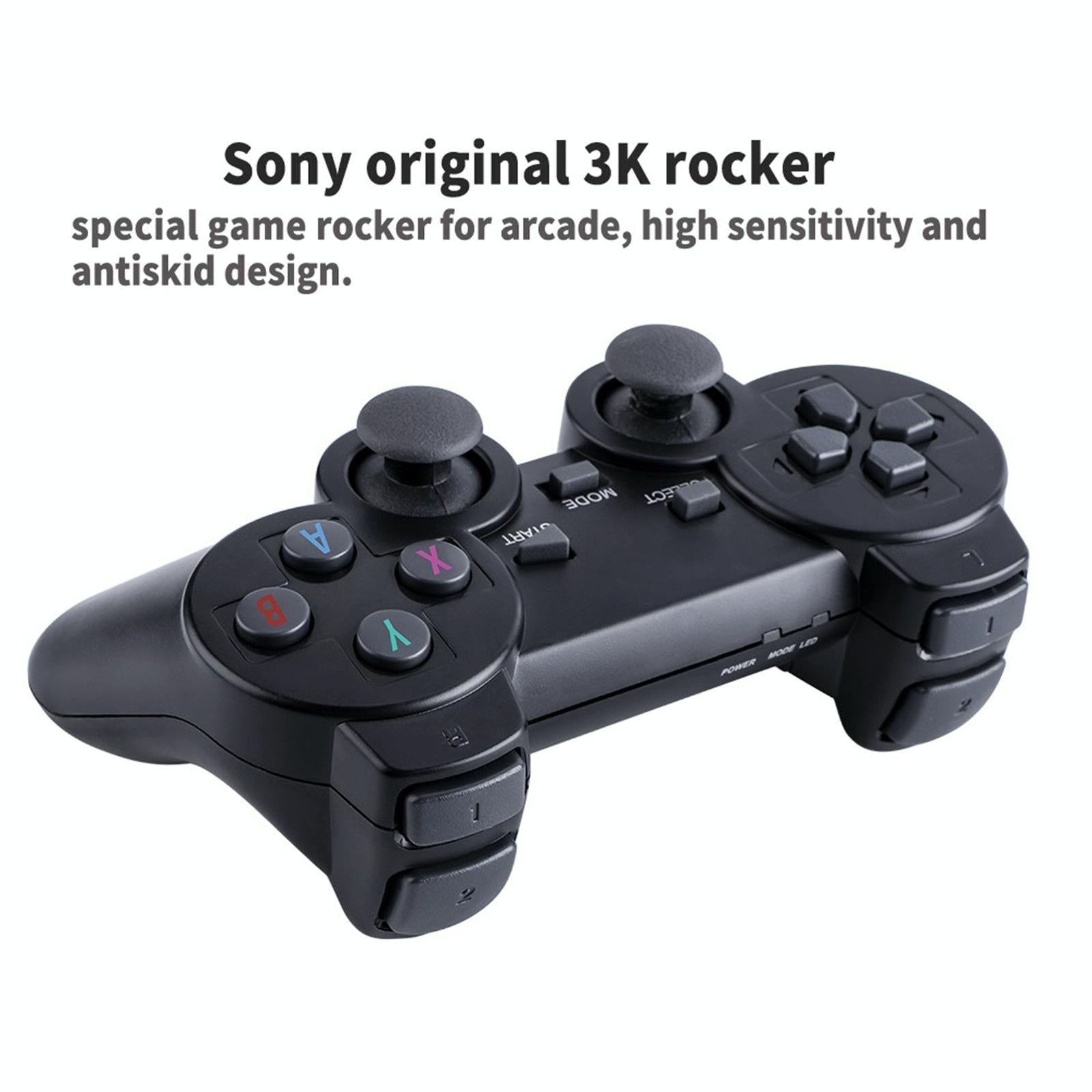 32Gb 4K Retro Game Stick + 2 Wireless Gamepads & 3000 Games-1915197927157010435