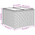 11 Piece Garden Sofa Set with Cushions Beige Poly Rattan
