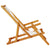 Folding Beach Chairs 2 Pack Light Grey Solid Wood Acacia & Textilene