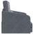 Floor Sofa Bed 2-in-1 Dark Grey 65x80x83 cm Velvet