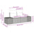 Garden Sofa Set 9 Piece Black Rattan, Powder-Coated Steel