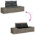 6 Piece Garden Sofa Set with Cushions Grey Poly Rattan