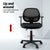 Artiss 2x Mesh Office Chair Computer Gaming Desk Chairs Work Study Mid Back Black