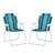 Gardeon Outdoor Chairs Folding Camping Chair Steel Portable Patio Furniture