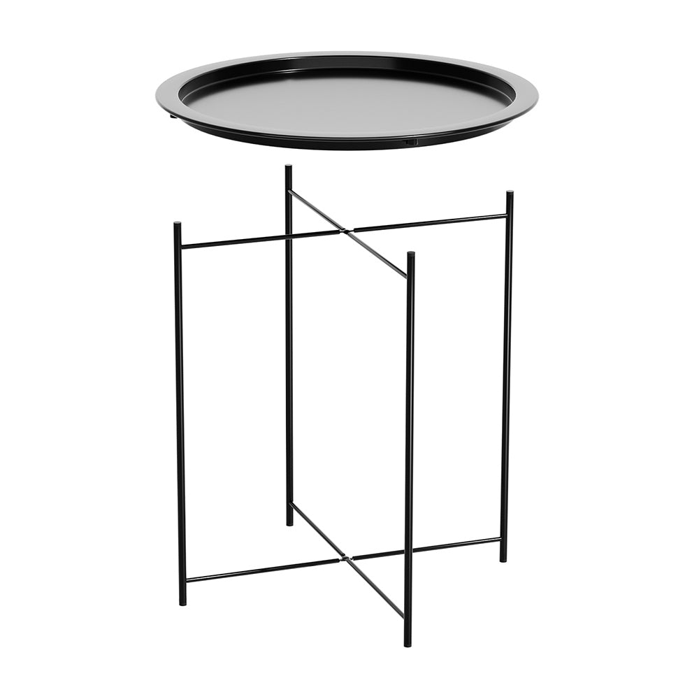 Gardeon Coffee Side Table Steel Outdoor Furniture Indoor Desk Patio Garden