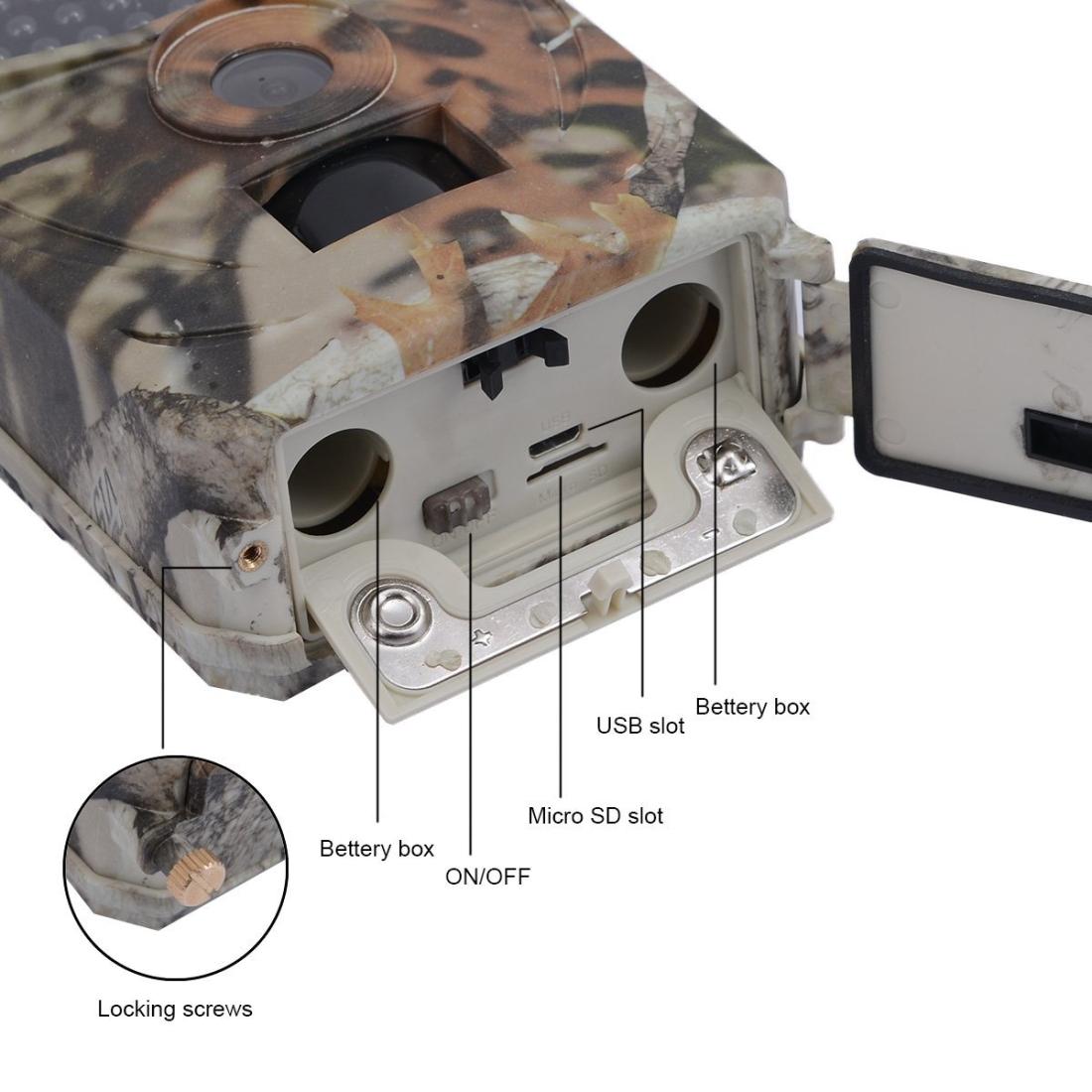 Waterproof Night Vision Hunting Trail Camera With Wide Angle And Pir Sensor-1915197510440325125