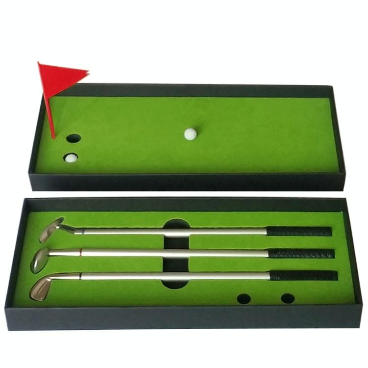 Mini Golf Putting Mat Trainer - 24.5X10.5X3.5Cm Court Push Rod-1915198018890633216