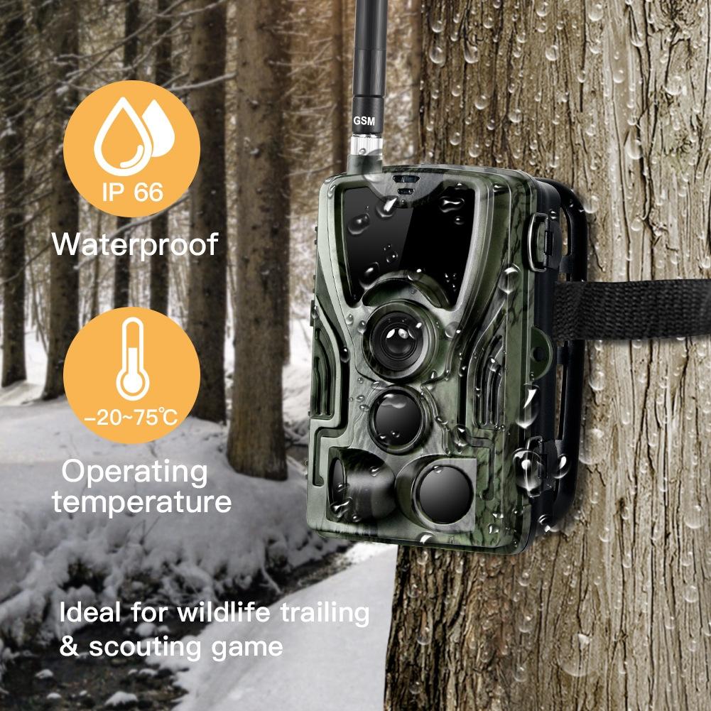 Waterproof Hunting Trail Camera With Night Vision - 120 Degree Pir Angle-1915197239316320260
