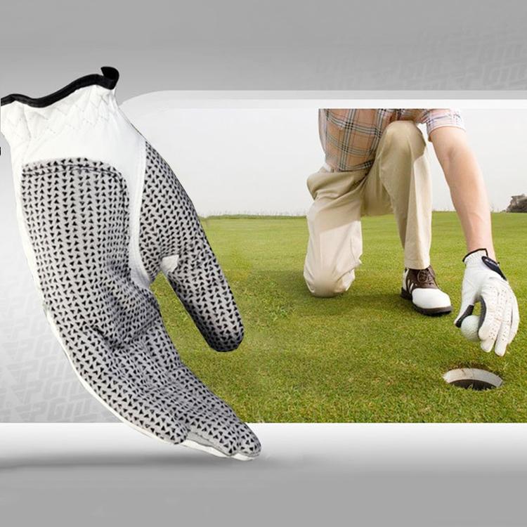 Anti-Slip Sheepskin Golf Gloves For Men - Left Hand Size 26-1915197664190926848