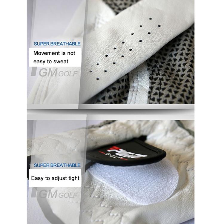 Sheepskin Anti-Slip Golf Gloves - Right Hand Size 25#-1915198421208272898