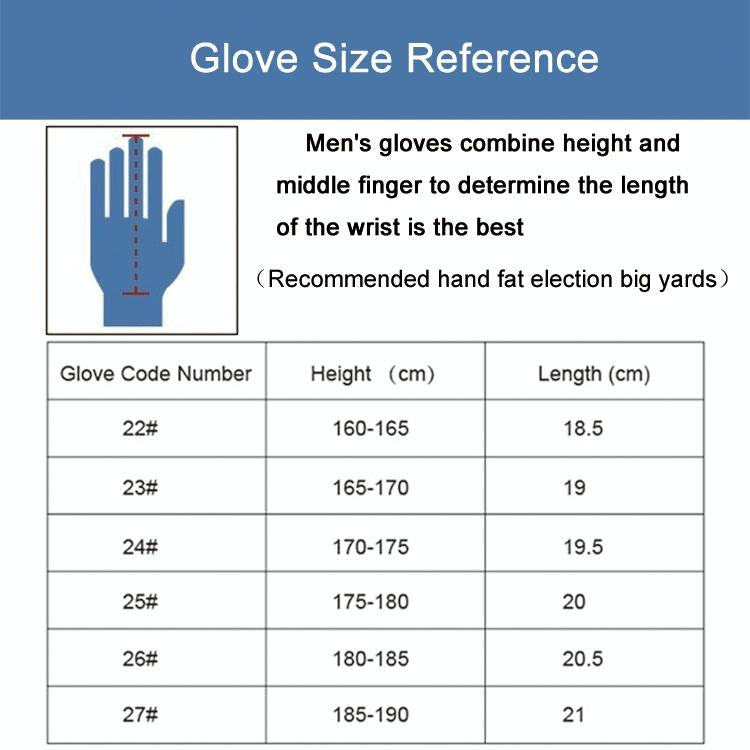 Sheepskin Anti-Slip Golf Gloves - Right Hand Size 26#-1915198022984273924