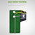 Portable Golf Putting Mat With Push Rod Trainer - 48X23Cm - Black-1915196774608408584