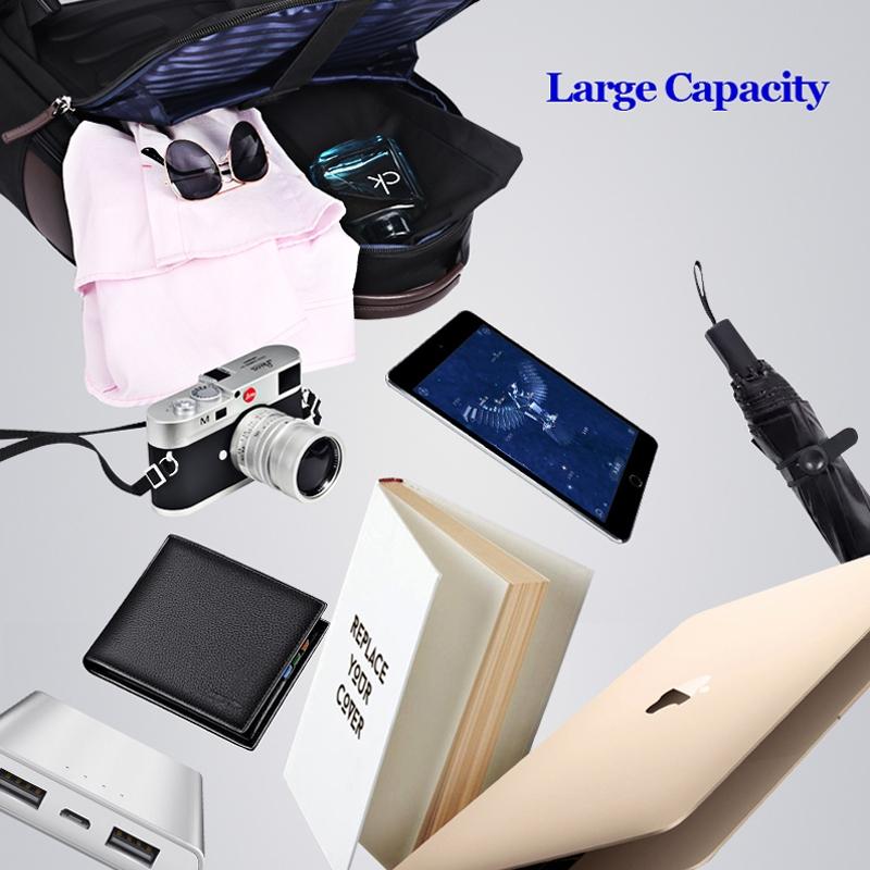 Large Capacity Anti-Theft Usb Shoulder Bag - Waterproof & Business Ready-1915196756291883010