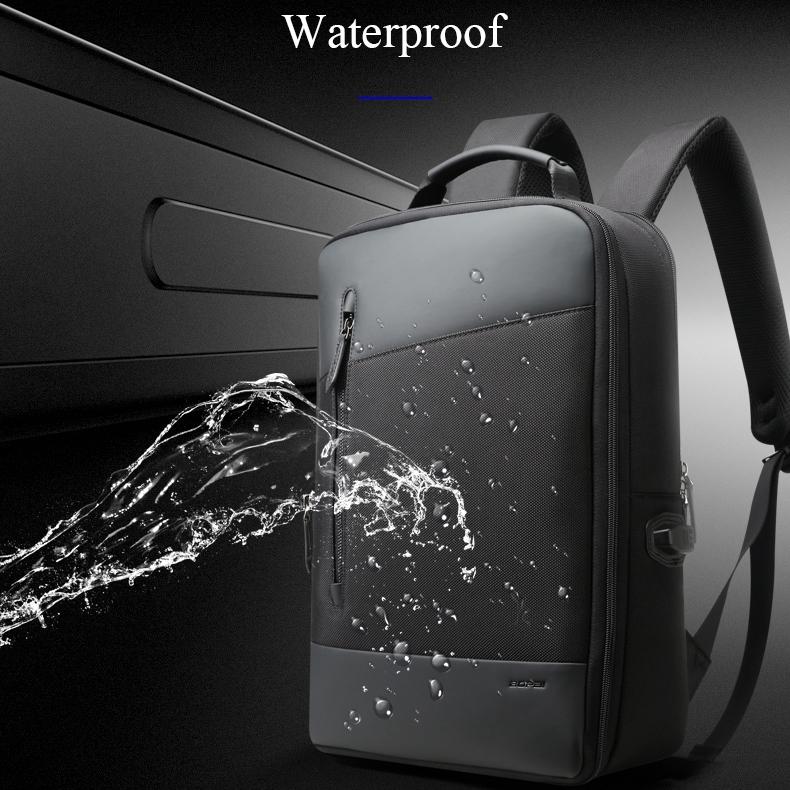 Large Capacity Anti-Theft Waterproof Shoulder Bag With Usb Port - Black 30.5X13X45Cm-1915196801439371268
