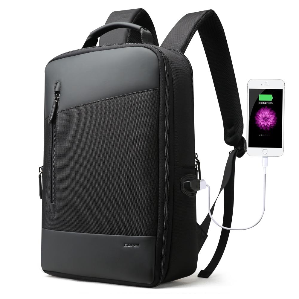 Large Capacity Anti-Theft Waterproof Shoulder Bag With Usb Port - Black 30.5X13X45Cm-1915196801439371264