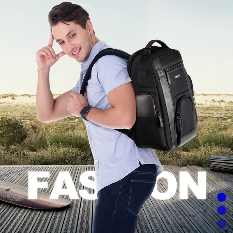 Waterproof Anti-Theft Outdoor Shoulder Bag With Usb Port - Large Capacity - Black-1915196803091927046