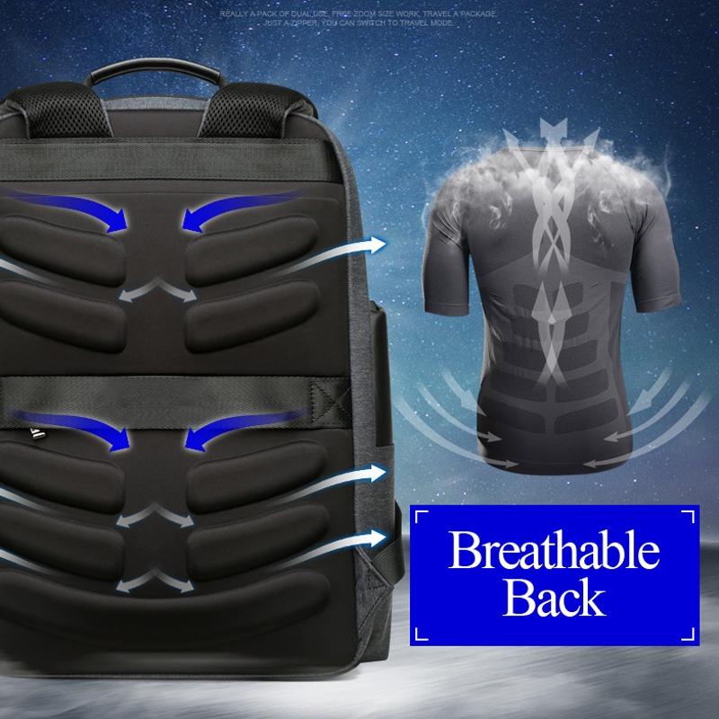 Outdoor Anti-Theft Waterproof Shoulder Bag With Usb Port - Large Capacity-1915196559897792517