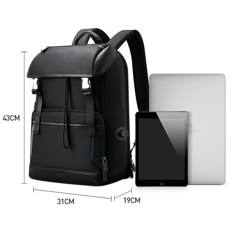 Waterproof Anti-Theft Travel Backpack - 31X19X43Cm In Black-1915196683810115593