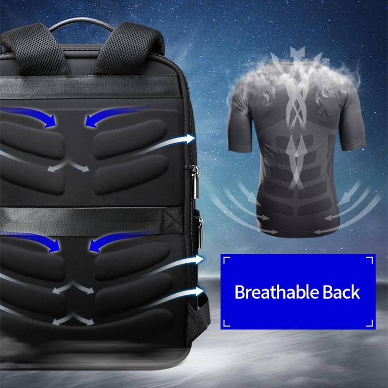 Anti-Theft Waterproof Business Backpack For Travel - 30X15X44Cm In Black-1915196709378592771