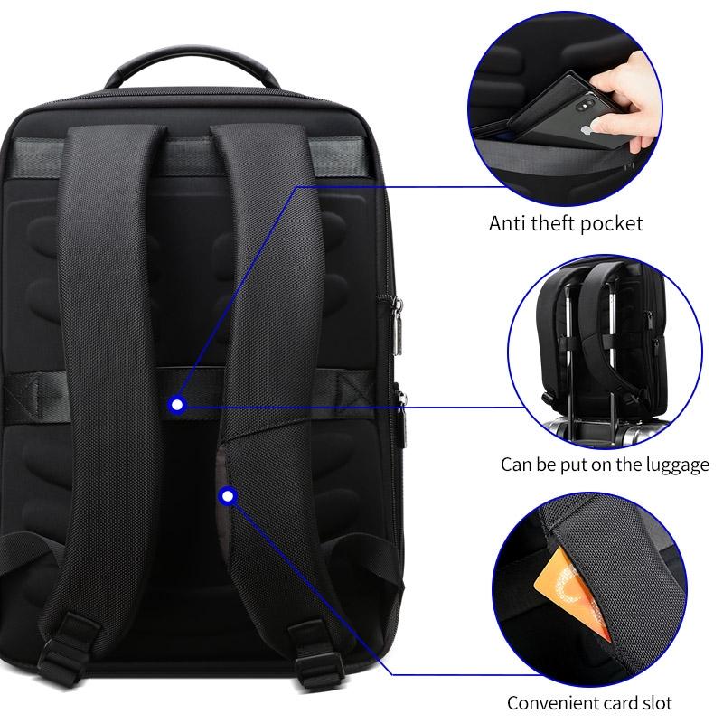 Anti-Theft Waterproof Business Backpack For Travel - 30X15X44Cm In Black-1915196709378592777