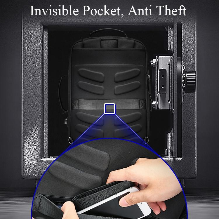 Large Capacity Business Laptop Backpack With Usb Port - Breathable & Stylish Black 30X12X44Cm-1915196496412807172