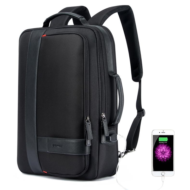 Large Capacity Business Laptop Backpack With Usb - Breathable Black 29X16X44Cm-1915196512254693376