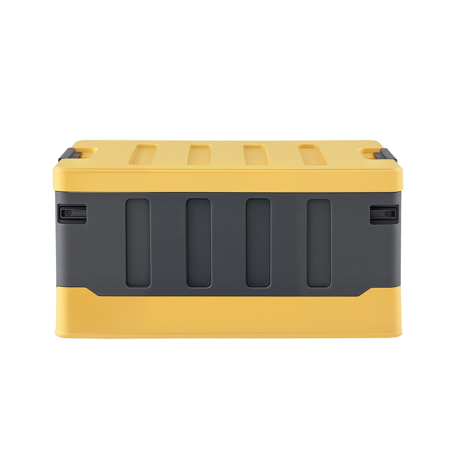 Gardeon Collapsible Outdoor Storage Box 60L Stackable Folding Camping Organizer Yellow