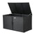 Gardeon Outdoor Storage Cabinet Box Deck Wicker Shelf Chest Garden Shed Tools Black