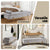 Artiss Storage Ottoman Bed 140cm Pillow Foot Stool
