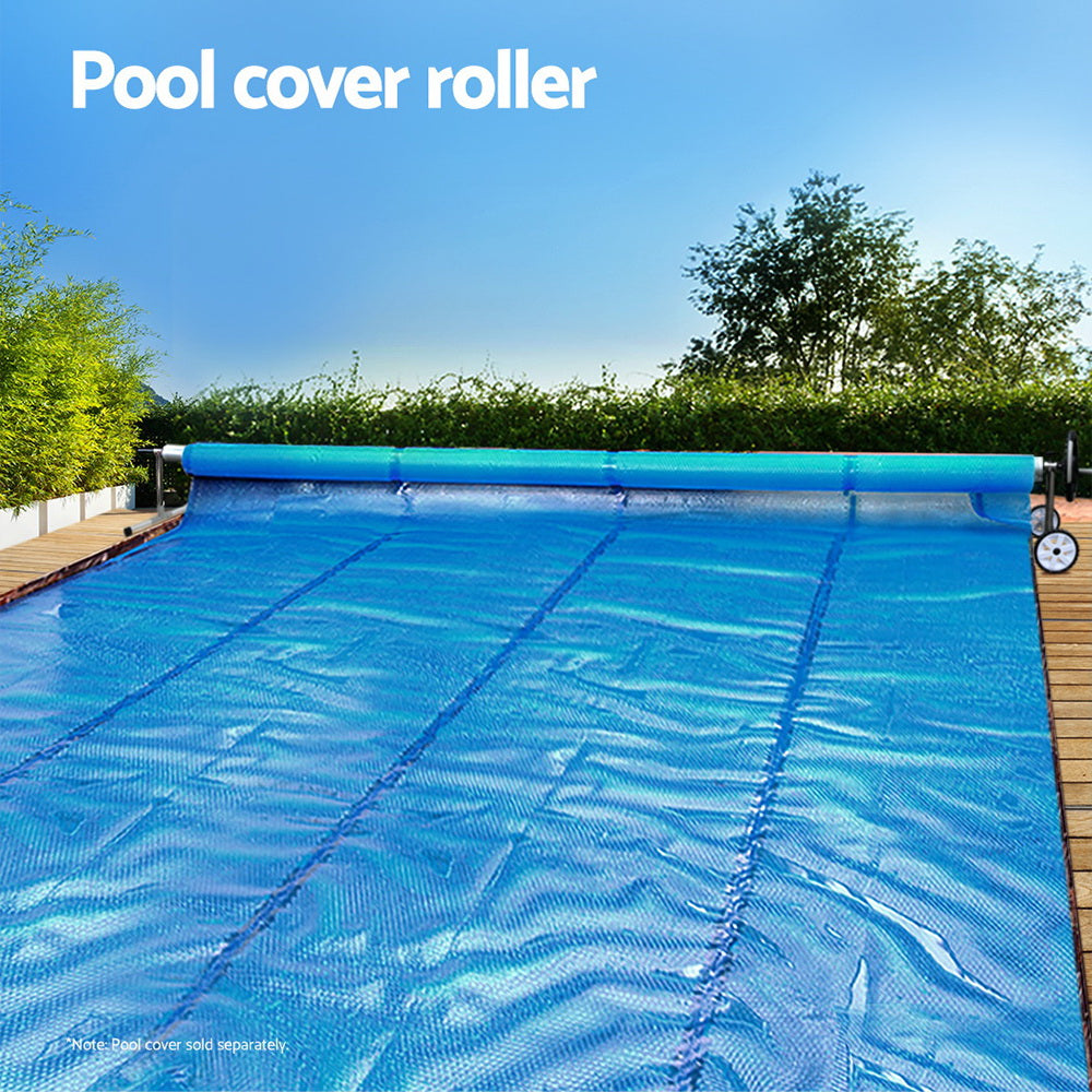 Aqua Buddy Pool Cover Roller 6.55m Adjustable Swimming Pool Solar Blanket Reel