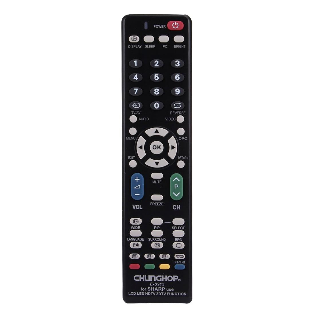 Universal Remote For Sharp Led Lcd And 3Dtv-1915197432057171977