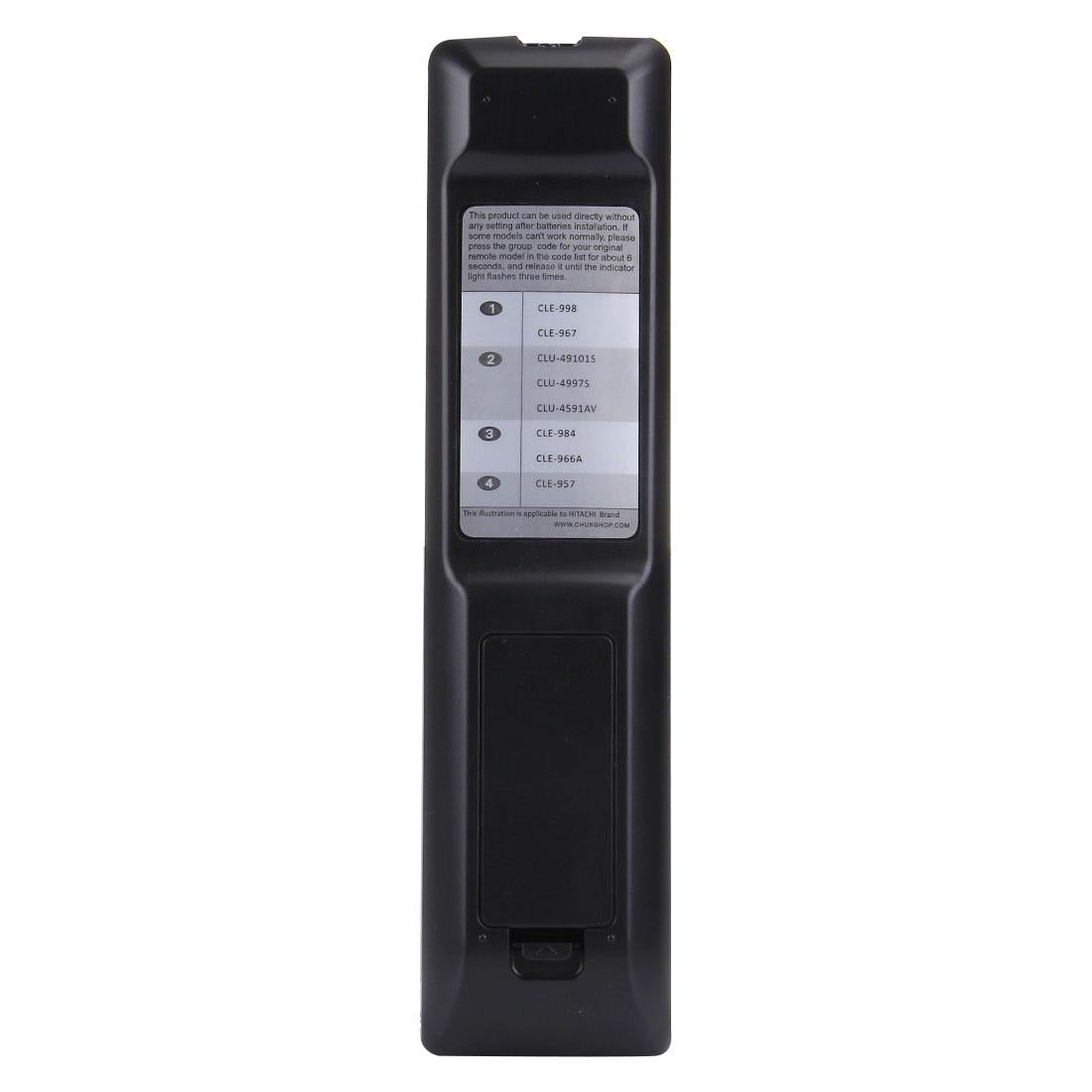 Universal Remote For Hitachi Led / Lcd / 3Dtv-1922443477795344386