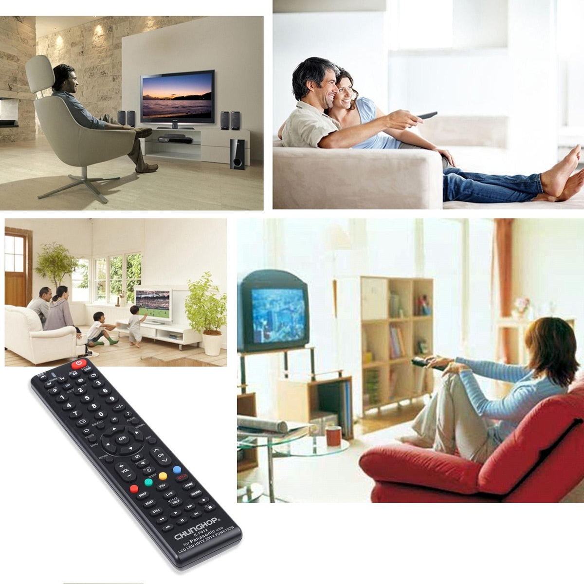 Universal Remote For Panasonic Led / Lcd / 3Dtv-1915197436020789253