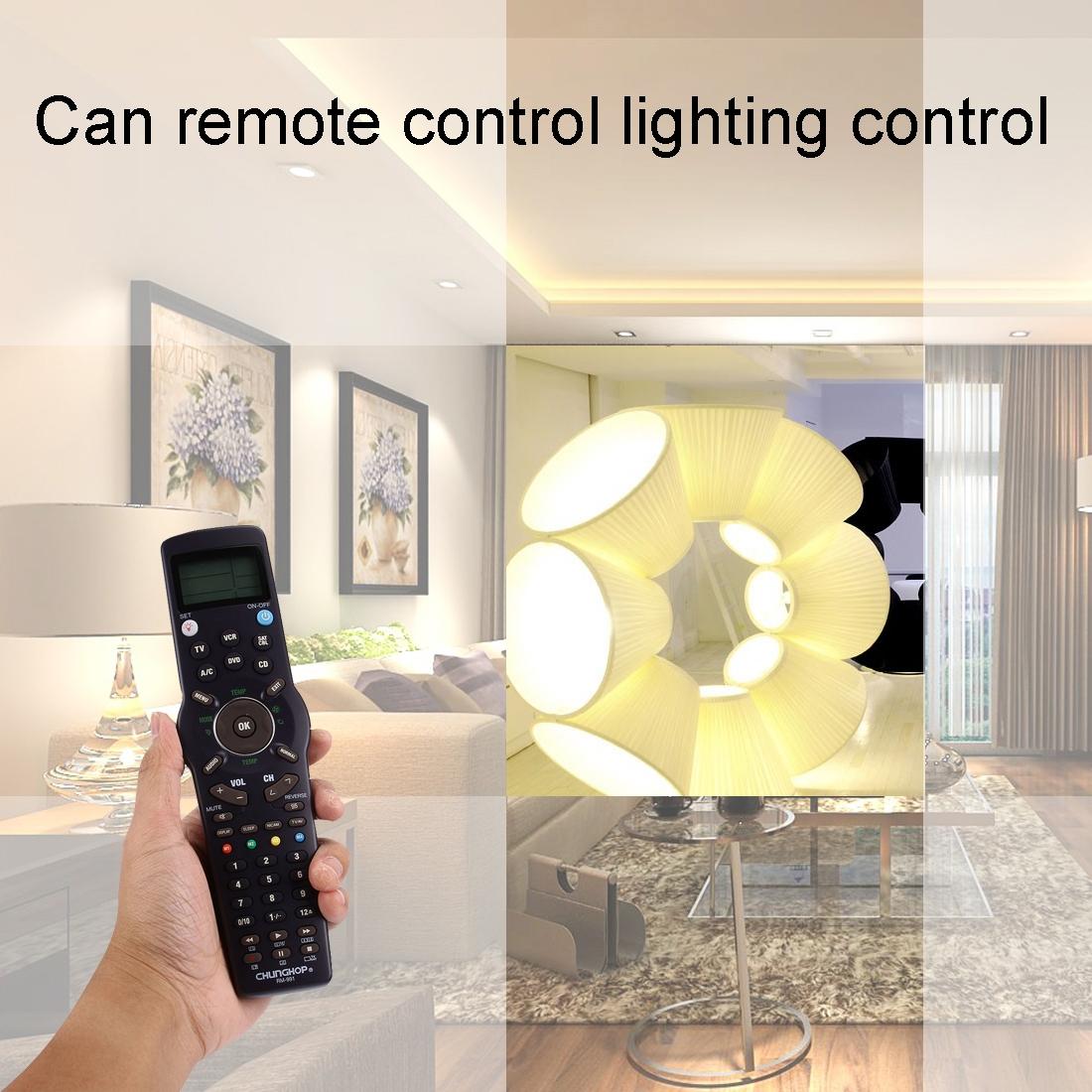 Universal Lcd Remote Controller With Learning Function For Tv Vcr Sat Cbl Dvd Cd A / C - Chunghop Rm L991-1915197264465367045