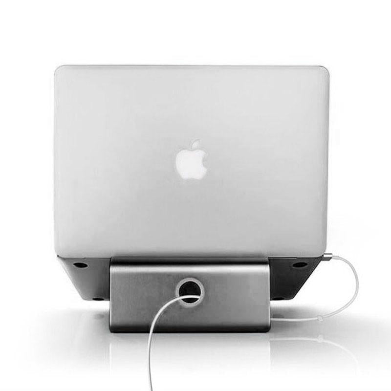 Universal Aluminum Laptop Cooling Stand - Grey 11-17 Inch-1922443412502614020